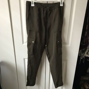 H&M olive green cargos!!